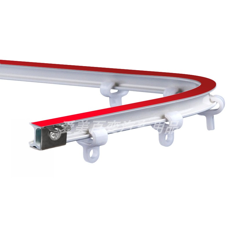 I-Type Curtain Track installed on ceiling